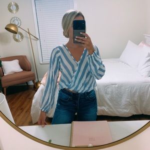 Striped top!